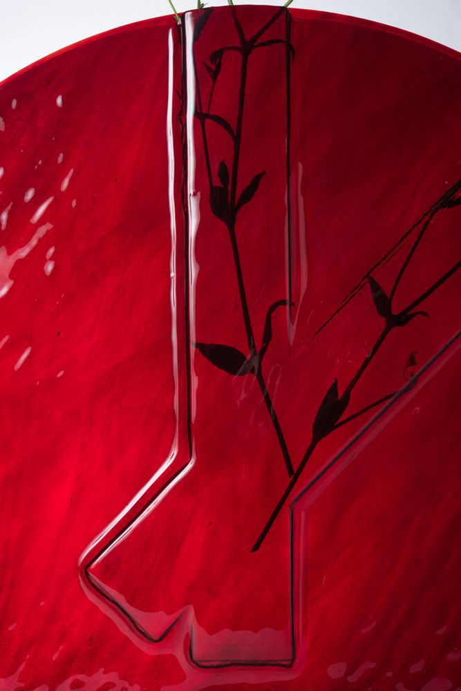 Art glass - TIME · Collection - AURORE BOUTER · GLASS ART