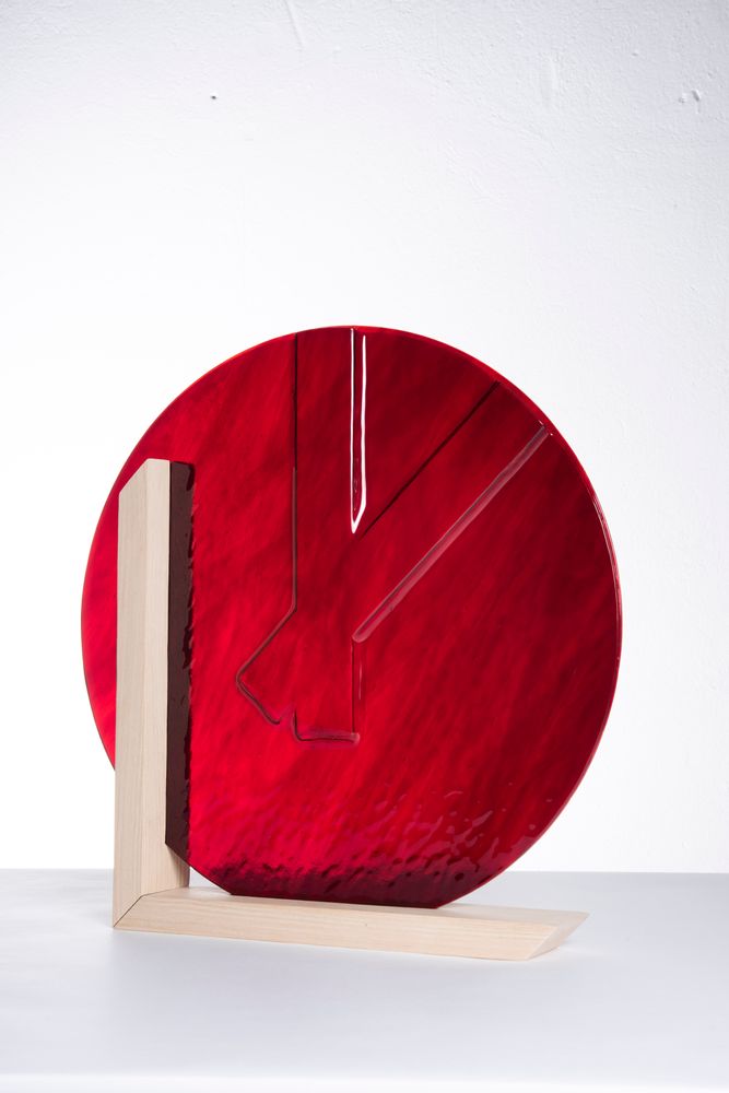 Art glass - TIME · Collection - AURORE BOUTER · GLASS ART