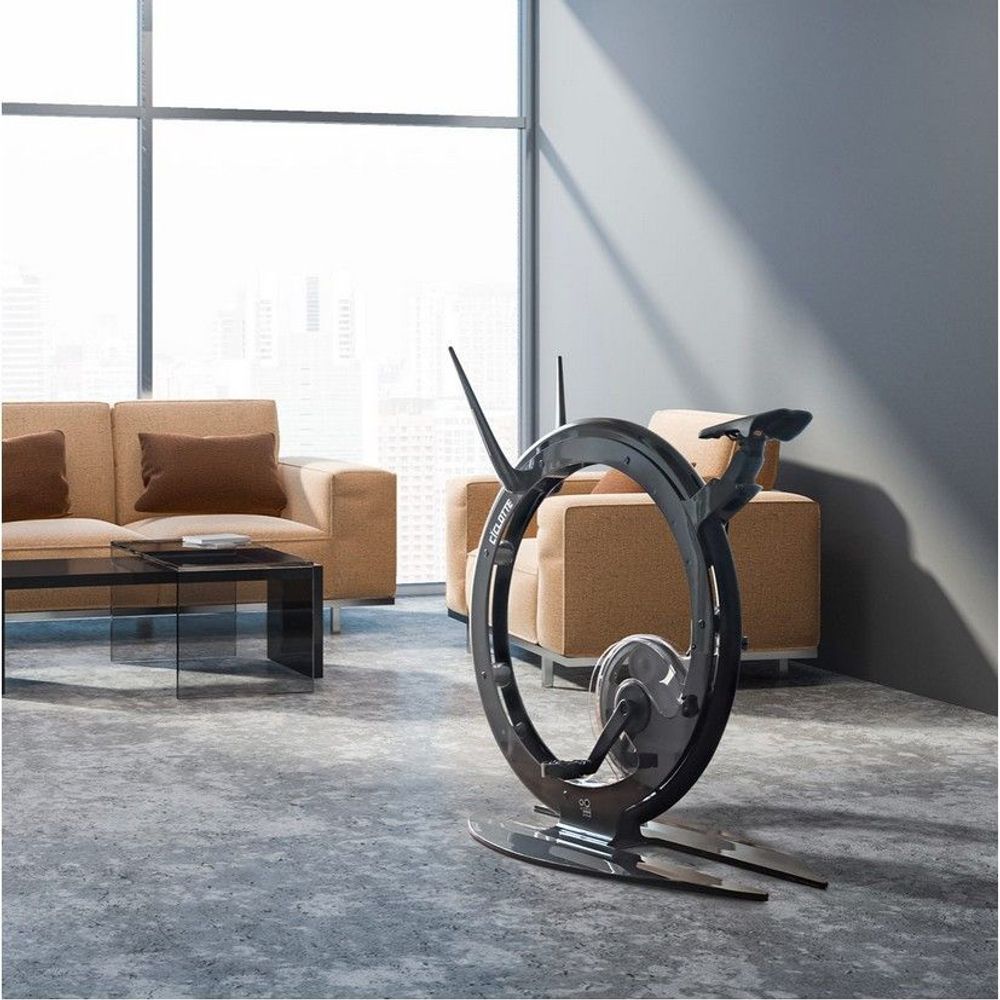 Gym and fitness equipment for hospitalities & contracts - Ciclotte exercise-bike in carbon fibre - CICLOTTE