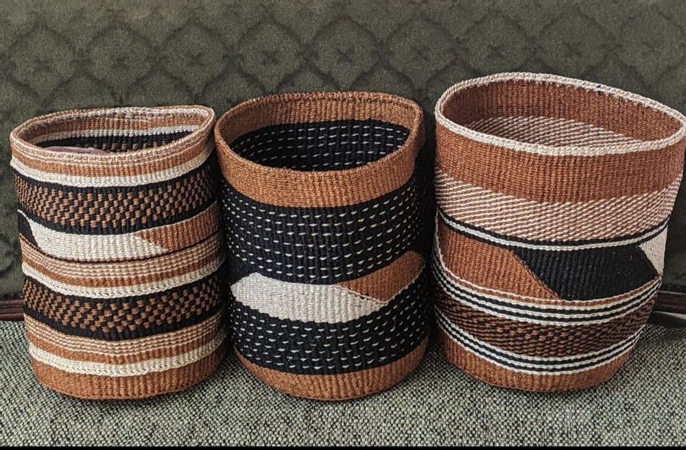 Objets de décoration - Panier cache-pot en sisal - MALKIA HOME