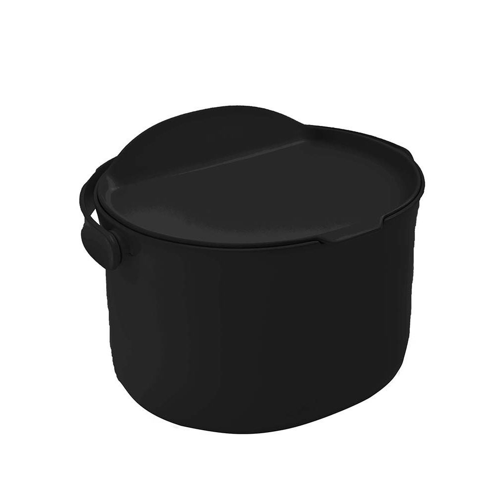 Gifts - Kitchen waste bin - ORGANKO DAILY (black) - PLASTIKA SKAZA - EXCEEDING EXPECTATIONS