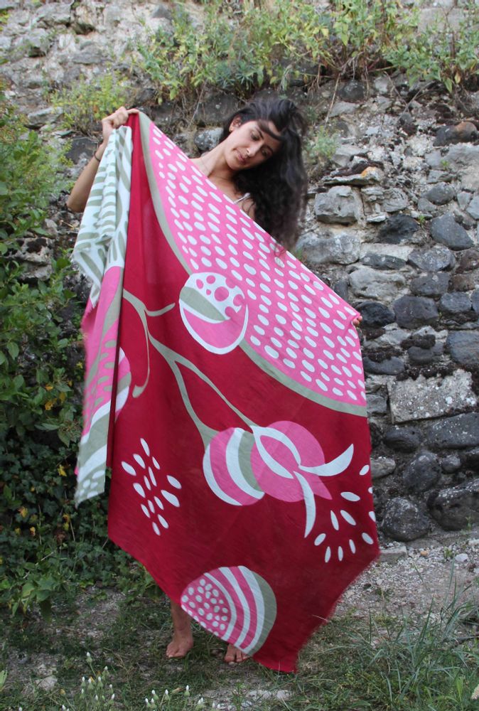 Scarves - Foulards en Coton BIO LES BELLES VAGABONDES - LES BELLES VAGABONDES