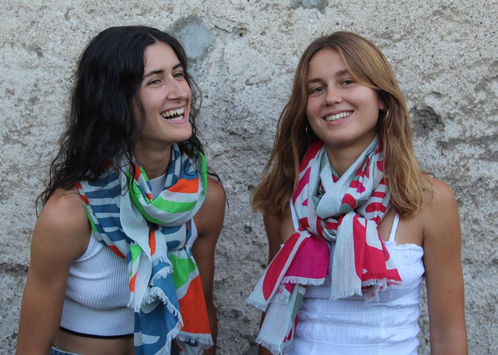 Scarves - Foulards en Coton BIO LES BELLES VAGABONDES - LES BELLES VAGABONDES