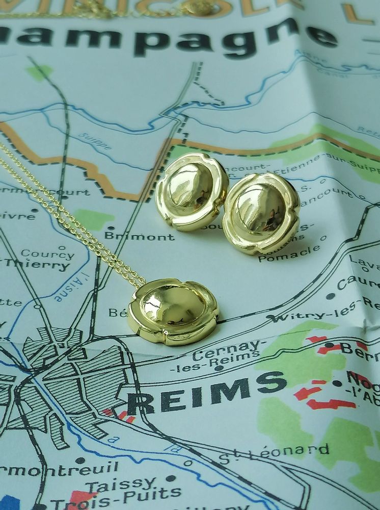 Cadeaux - La Capsule Boucles d'Oreilles - CHAMPAGNE EVERY DAY