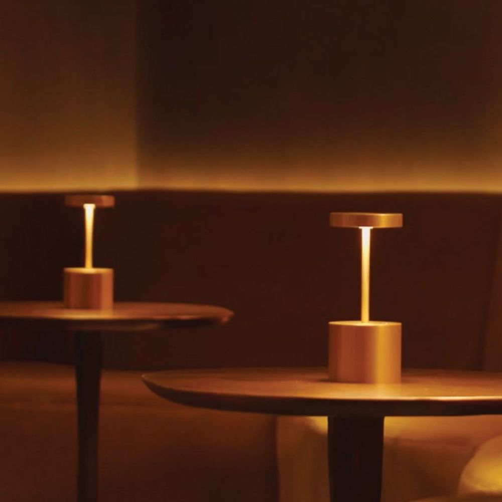 Wireless lamps - Cordless lamp LUXCIOLE White Mini model - HISLE
