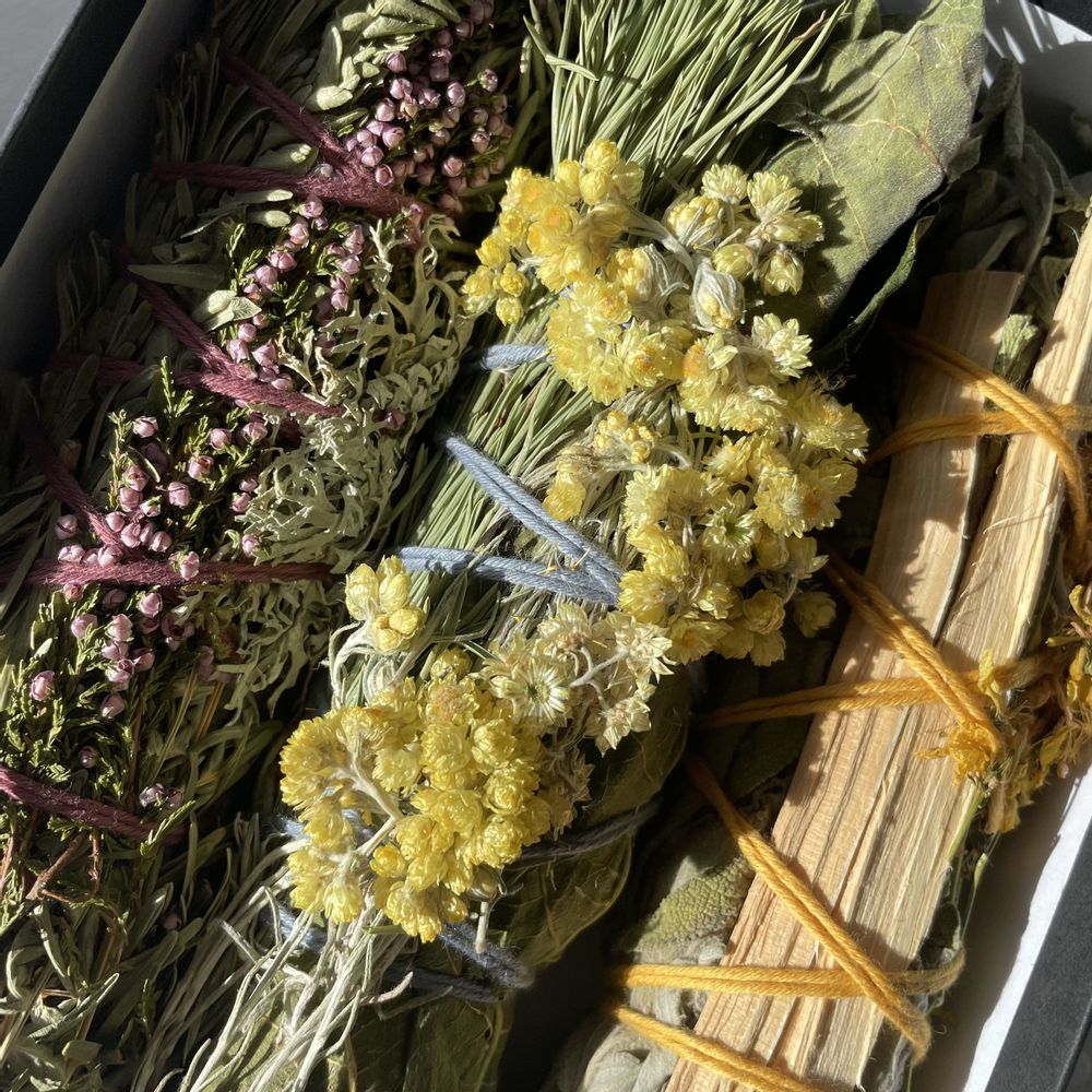 Home fragrances - BOX OF 3 FUMIGATION BUNCHES - RESOURCE - - TOTEM NATURE - ENCENS ET FUMIGATION