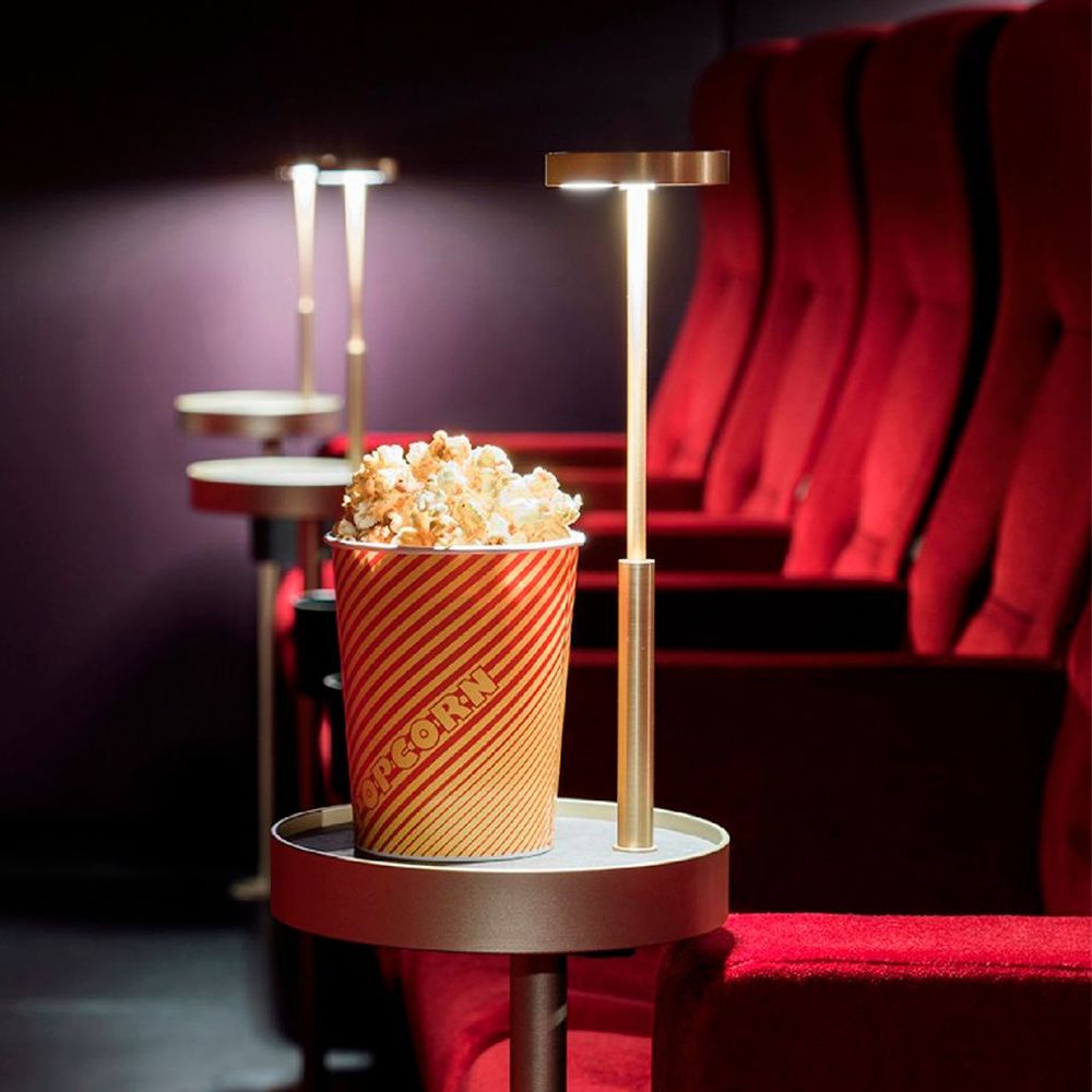 Table lamps - Built-in  lamp STATIK Silver mini model - H.ISLE