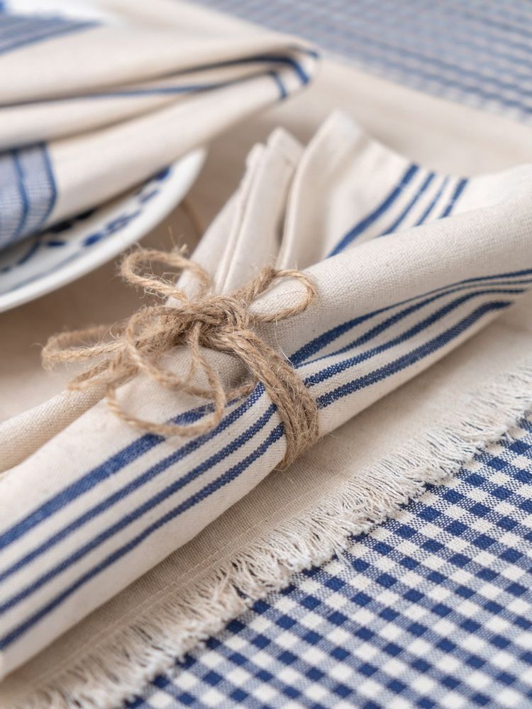 Linge de table textile - Linge de table Tensira, 100% coton - TENSIRA MADE IN AFRICA