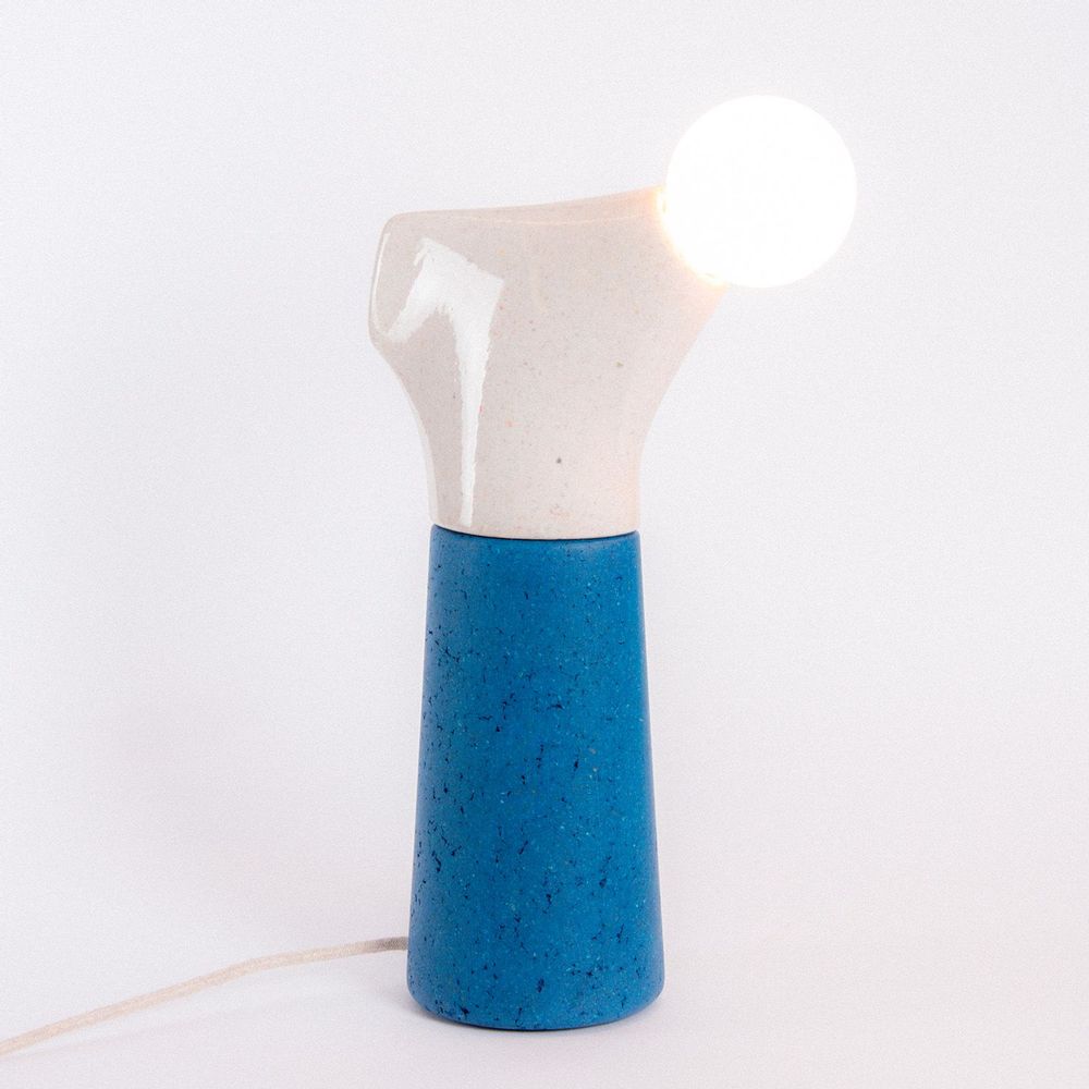 Design objects - NODA I lamp (recycled paper) - MANUFACTURE XXI