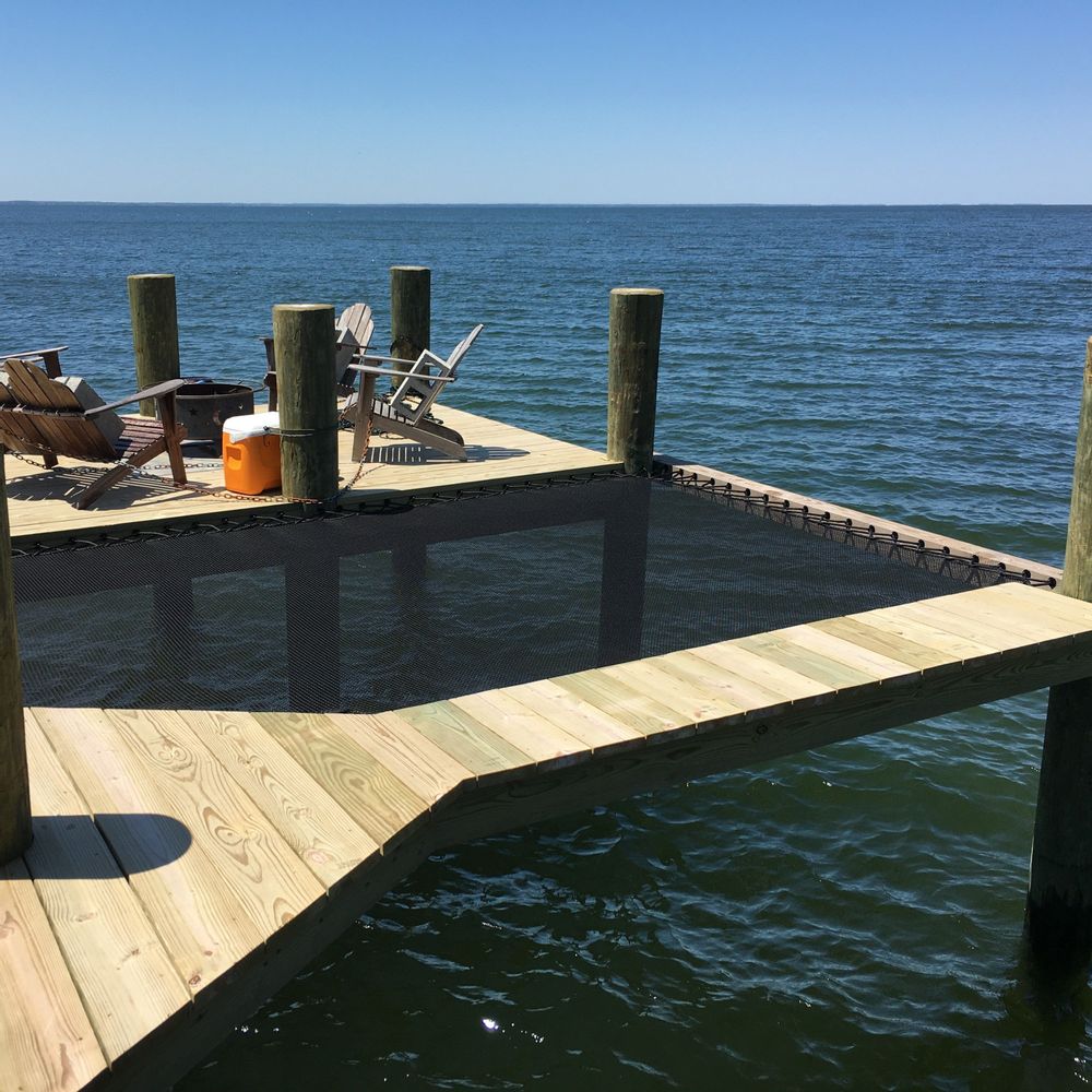 Benches for hospitalities & contracts - Sunbed Deck Net - LOFTNETS
