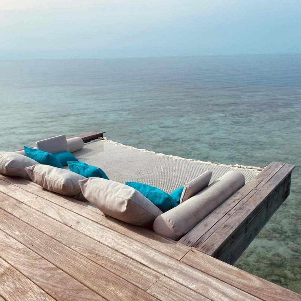 Benches for hospitalities & contracts - Sunbed Deck Net - LOFTNETS