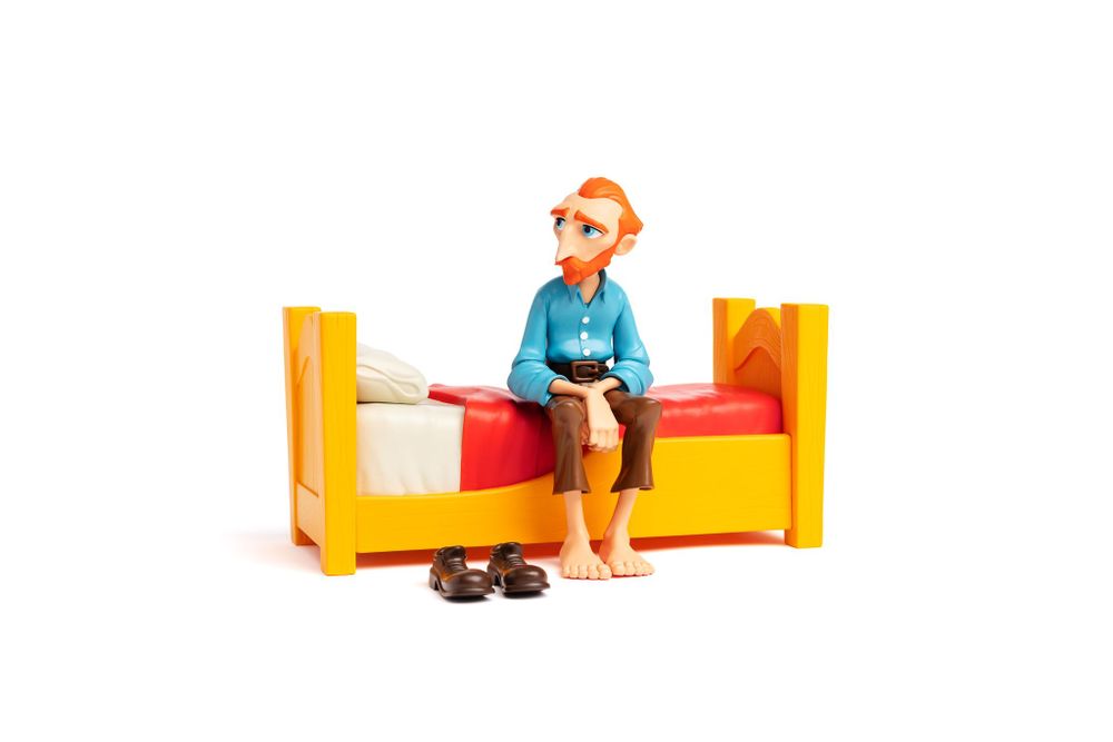 Sculptures, statuettes and miniatures - Van Gogh's Dream - TODAY IS ART DAY