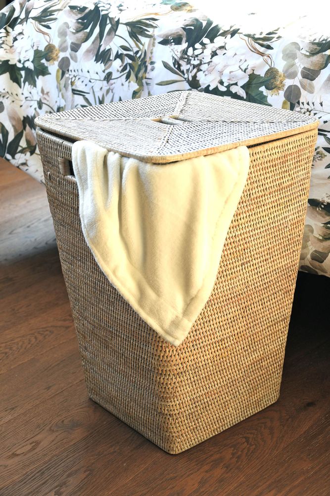 Paniers à linge - Corbeille à linge Square white - PAGAN