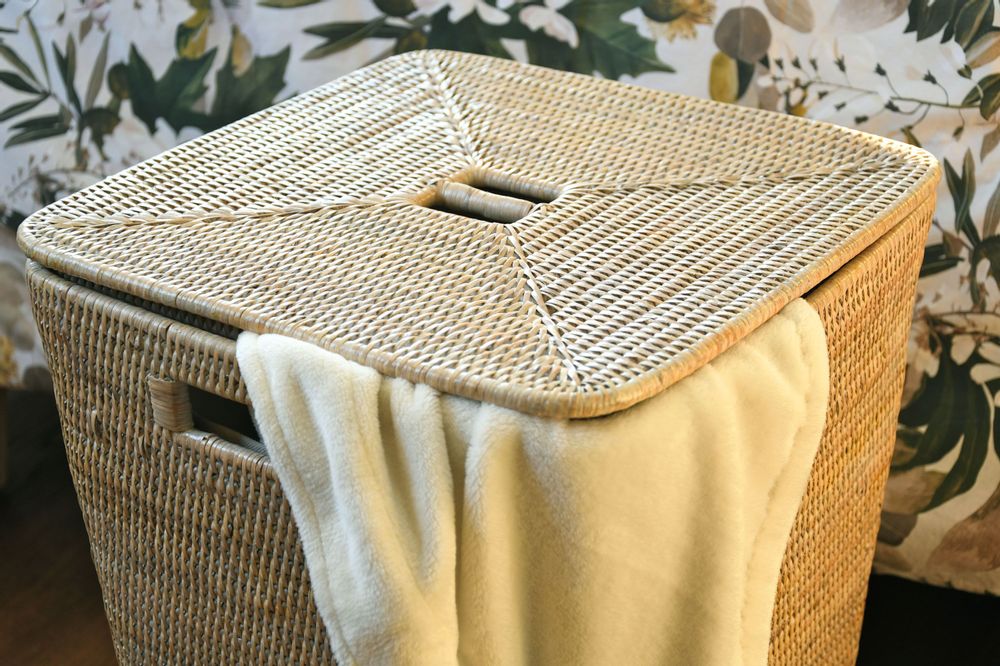 Paniers à linge - Corbeille à linge Square white - PAGAN