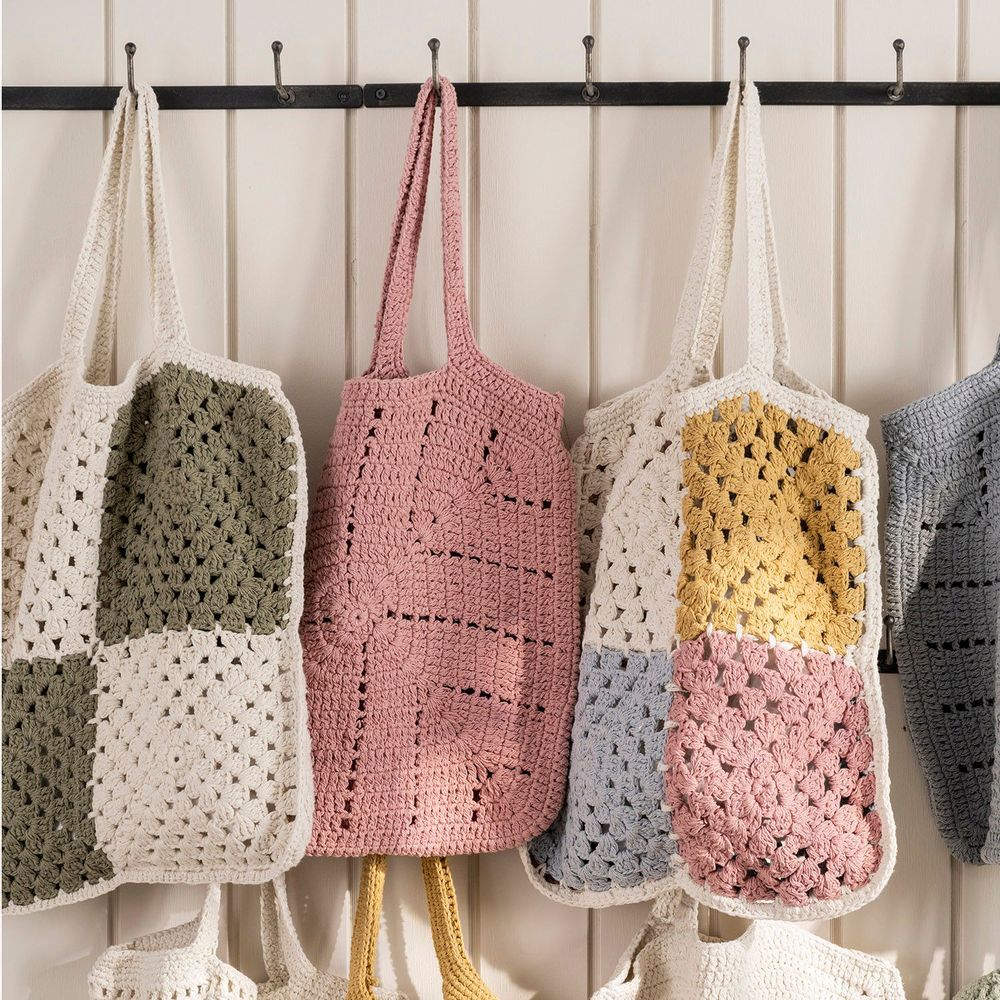 Bags and totes - crocheted bags - IB LAURSEN