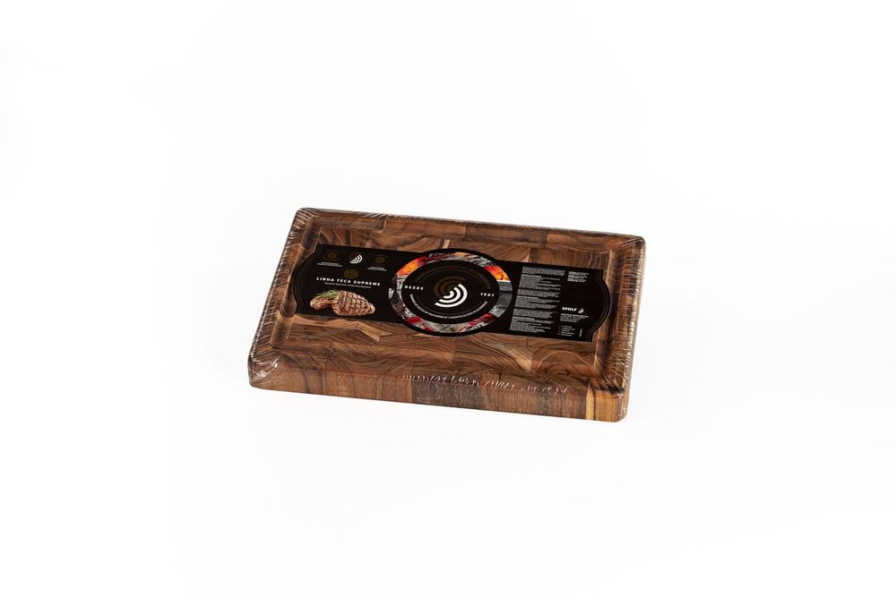 Kitchen utensils - End Grain Teak cutting board - STOLF
