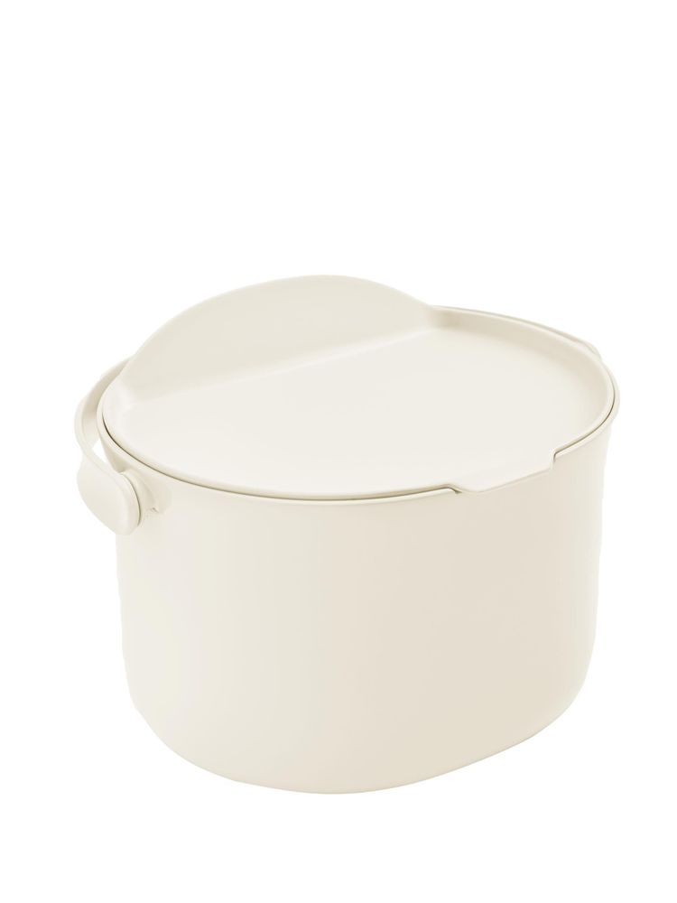 Gifts - Kitchen waste bin - ORGANKO DAILY (cream white) - PLASTIKA SKAZA - EXCEEDING EXPECTATIONS