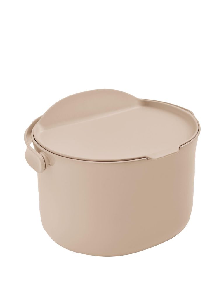 Gifts - Kitchen waste bin - ORGANKO DAILY (cappuccino) - PLASTIKA SKAZA - EXCEEDING EXPECTATIONS