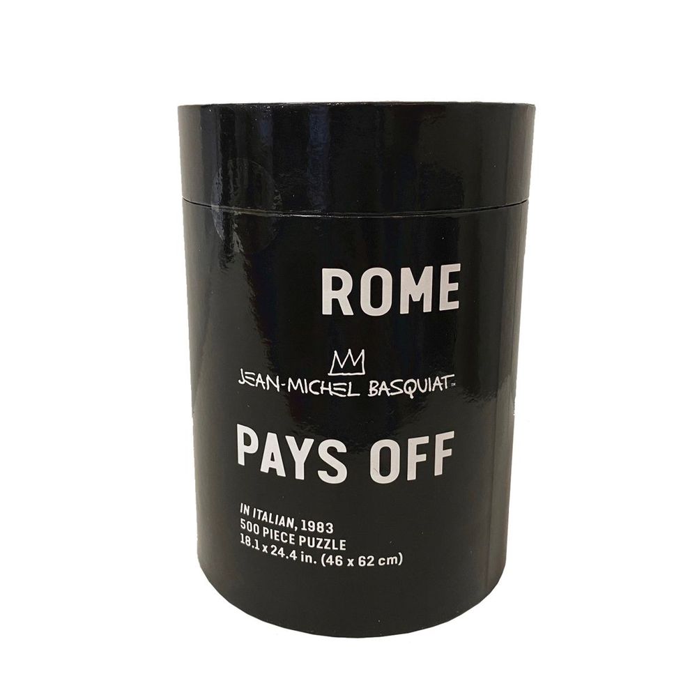 Cadeaux - Jean-Michel Basquiat IN ITALIAN 500-pc. Puzzle - ROME PAYS OFF