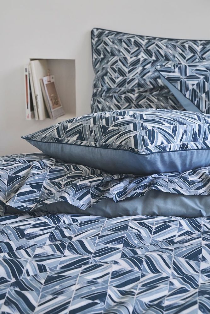 Bed linens - REFLETS - Printed Cotton Percale Bed Set - ESSIX