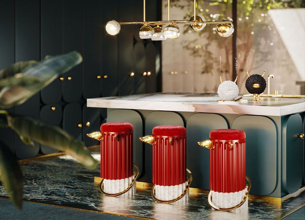 Stools - Flahy bar stool - MALABAR
