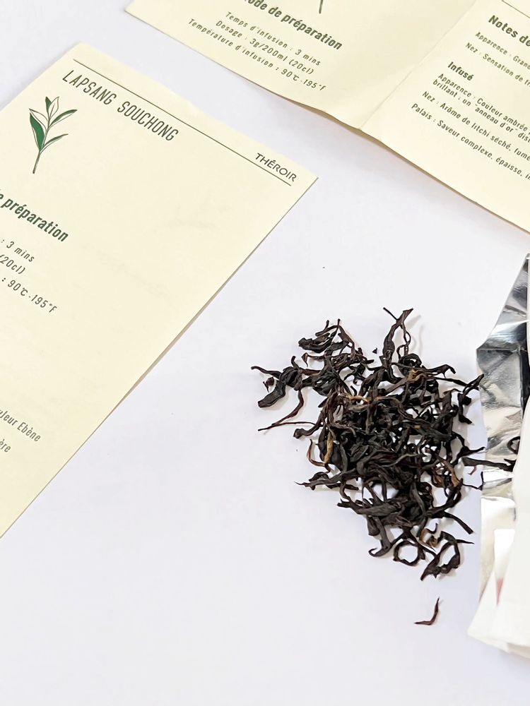 Coffee and tea - Lapsang Souchong - Loose leaf tea - BBF PARIS