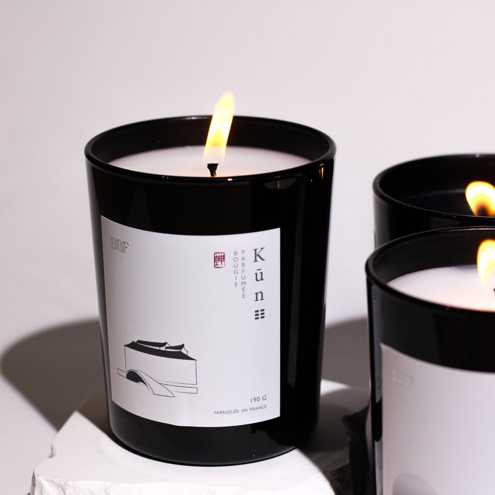 Decorative objects - KUN scented candle () - White Rose. - BBF PARIS