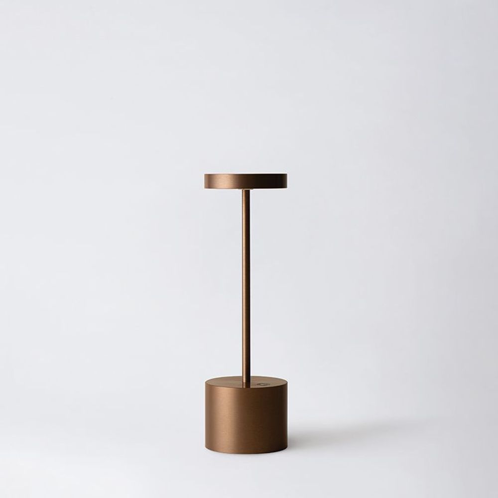Wireless lamps - Cordless lamp LUXCIOLE Gold Small model - HISLE
