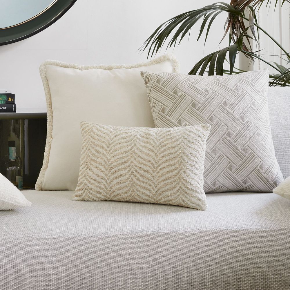 Coussins - Zebra Ivory Cushion - LO DECOR