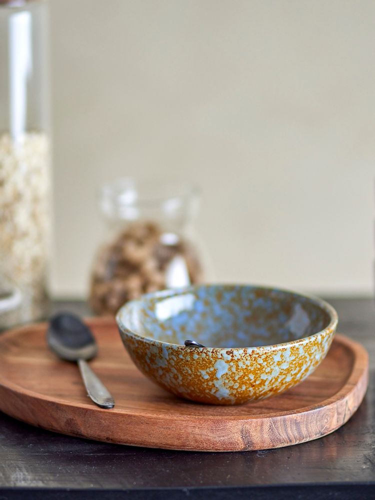 Bowls - Paula Bowl, Blue, Stoneware - BLOOMINGVILLE
