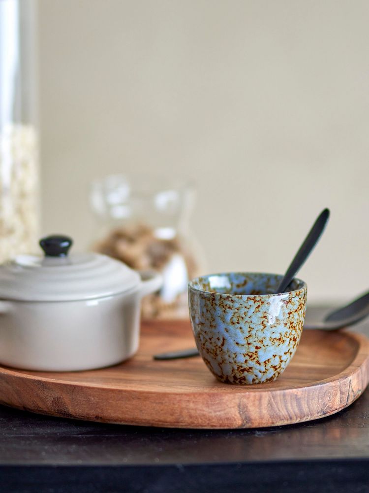 Tasses et mugs - Paula Tasse, Blue, Grès - BLOOMINGVILLE