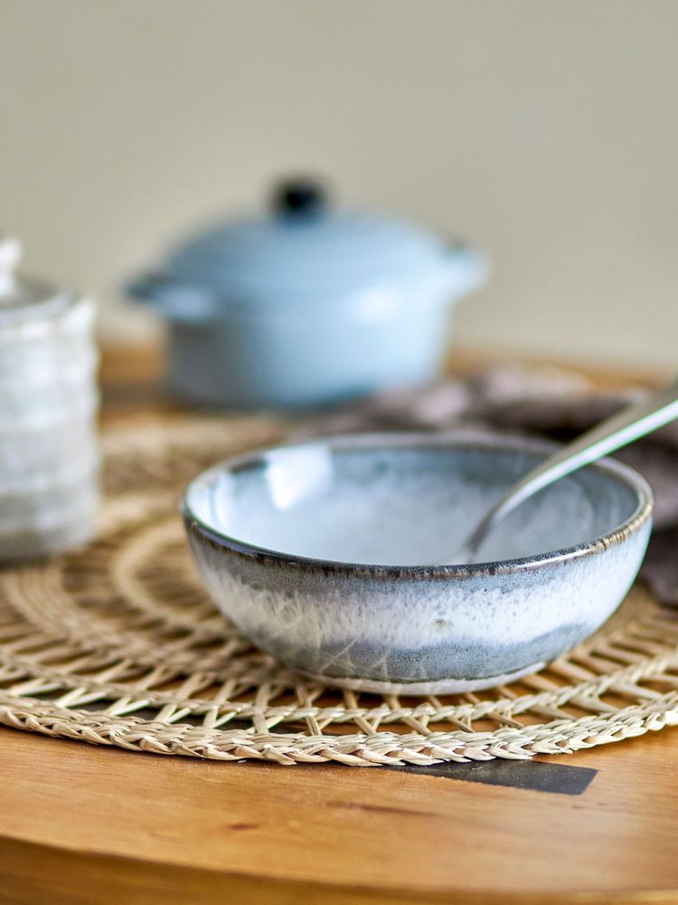 Bowls - Paula Bowl, Grey, Stoneware - BLOOMINGVILLE
