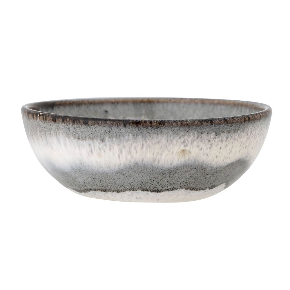 Bowls - Paula Bowl, Grey, Stoneware - BLOOMINGVILLE