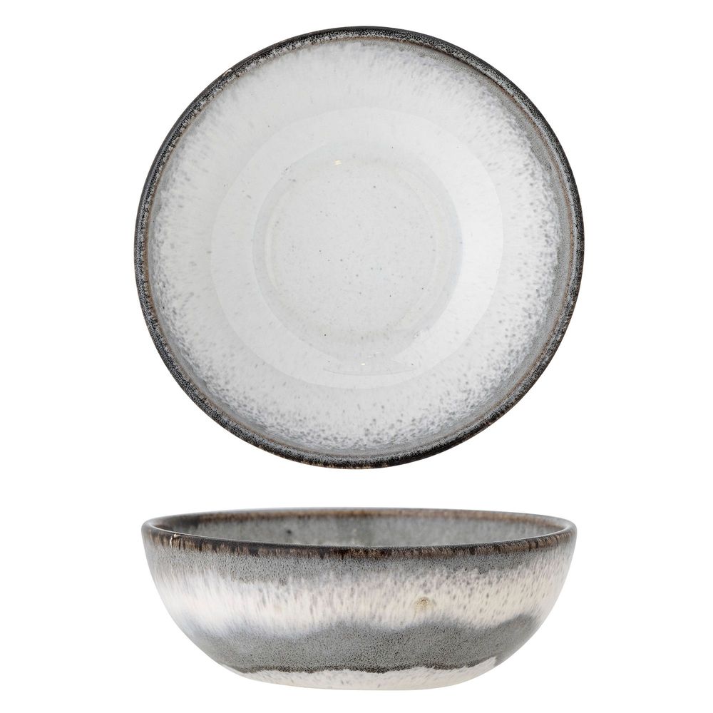 Bowls - Paula Bowl, Grey, Stoneware - BLOOMINGVILLE