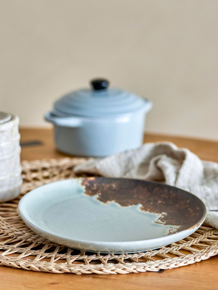 Assiettes au quotidien - Paula Assiette, Marron, Grès - BLOOMINGVILLE