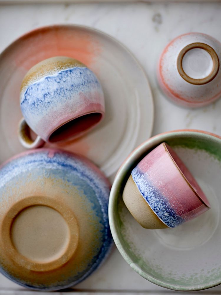 Tasses et mugs - Paula Tasse, Rose, Grès - BLOOMINGVILLE