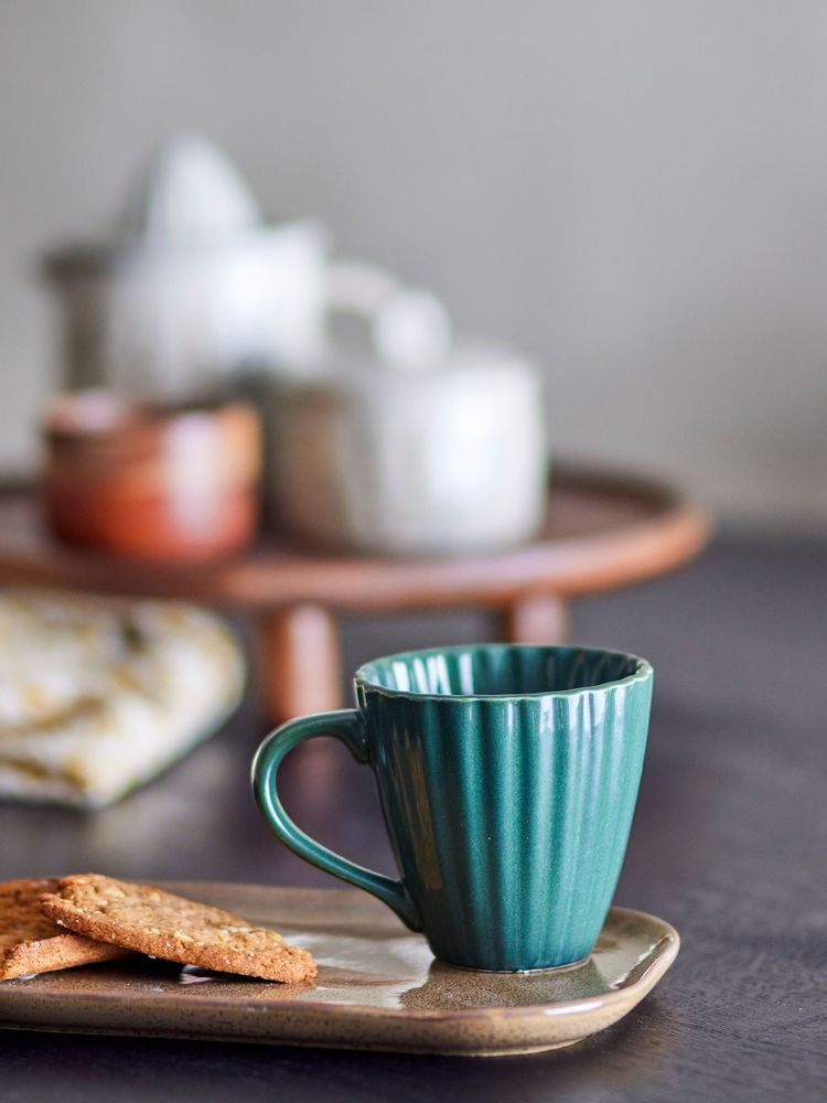 Tasses et mugs - Latina Mug, Verte, Grès - BLOOMINGVILLE