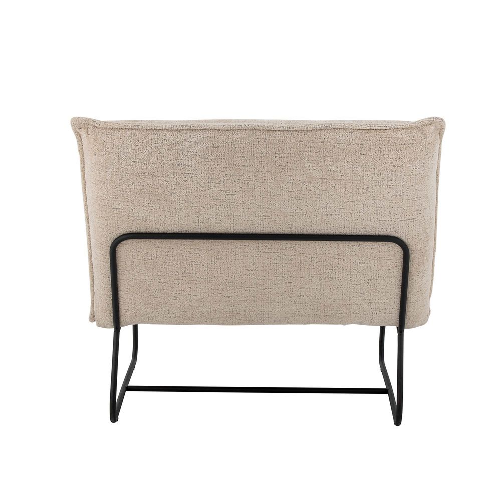 Chaises longues - Cape Chaise de salon, Nature, Polyester Recyclé - BLOOMINGVILLE