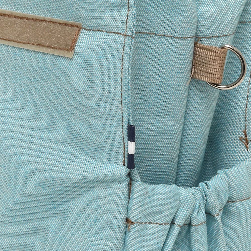 Gifts - Lunchbag Aqua with Beige Straps - THE LUNCHBAGS