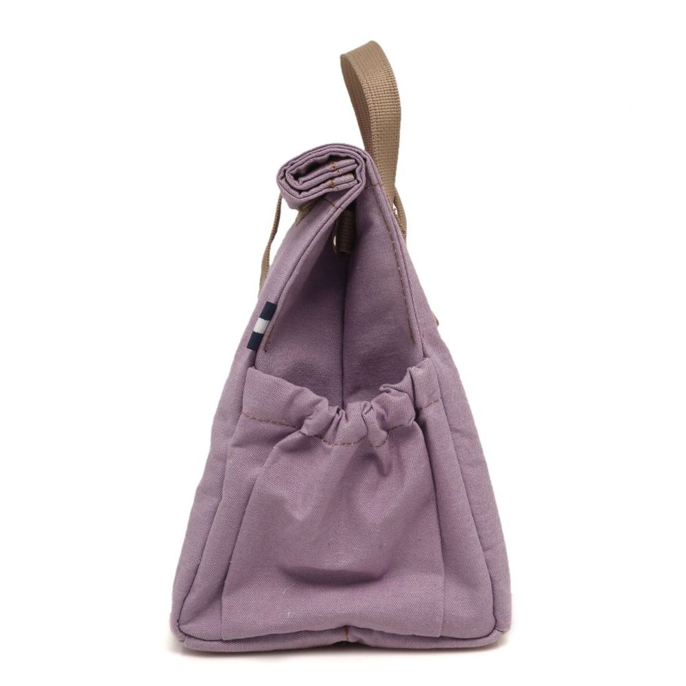 Gifts - Lunchbag Lilac with Beige Straps - THE LUNCHBAGS