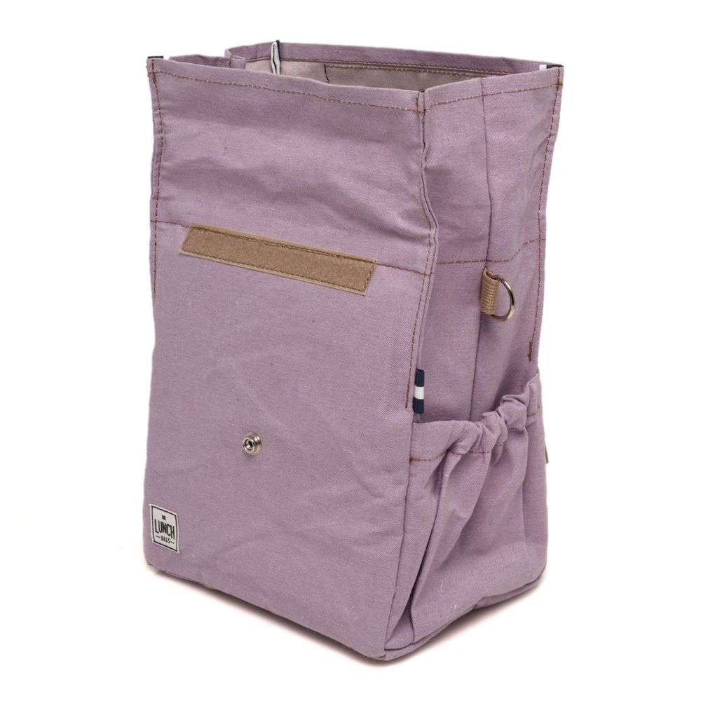 Gifts - Lunchbag Lilac with Beige Straps - THE LUNCHBAGS