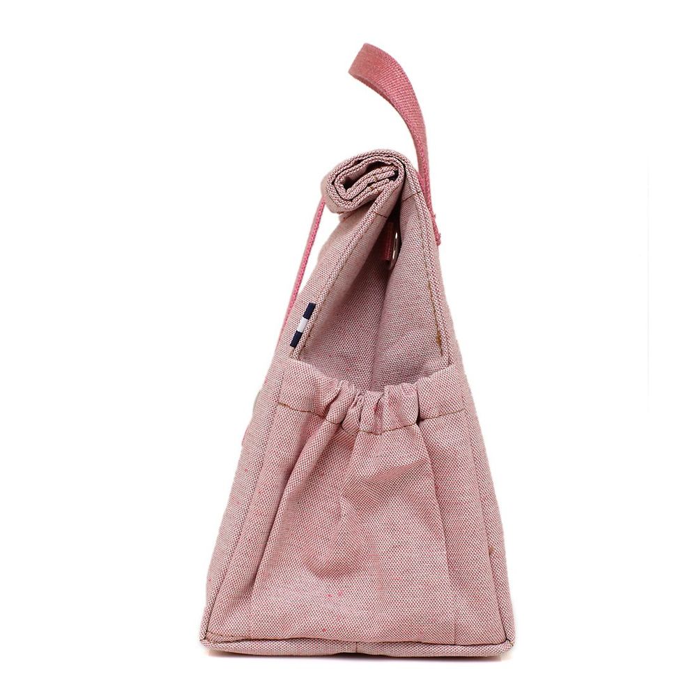 Cadeaux - Sac Isotherme à Repas Rose avec poignées roses - THE LUNCHBAGS