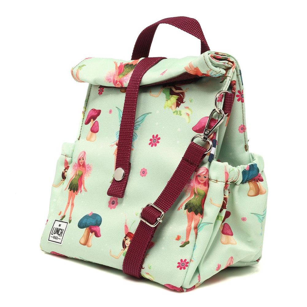 Papeterie bureau - Sac Isotherme à Repas Fées aux poignées cerise - THE LUNCHBAGS