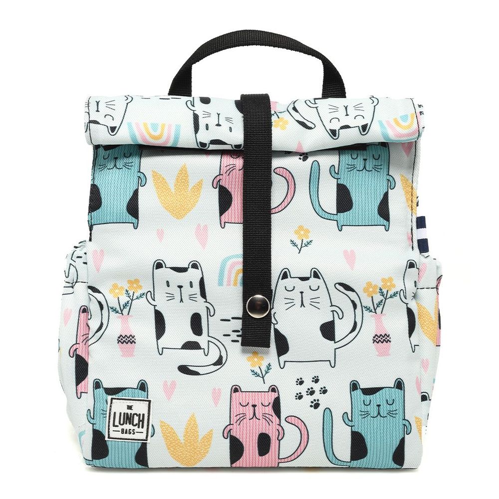 Gifts - Lunchbag Kitties with Black Strap - THE LUNCHBAGS