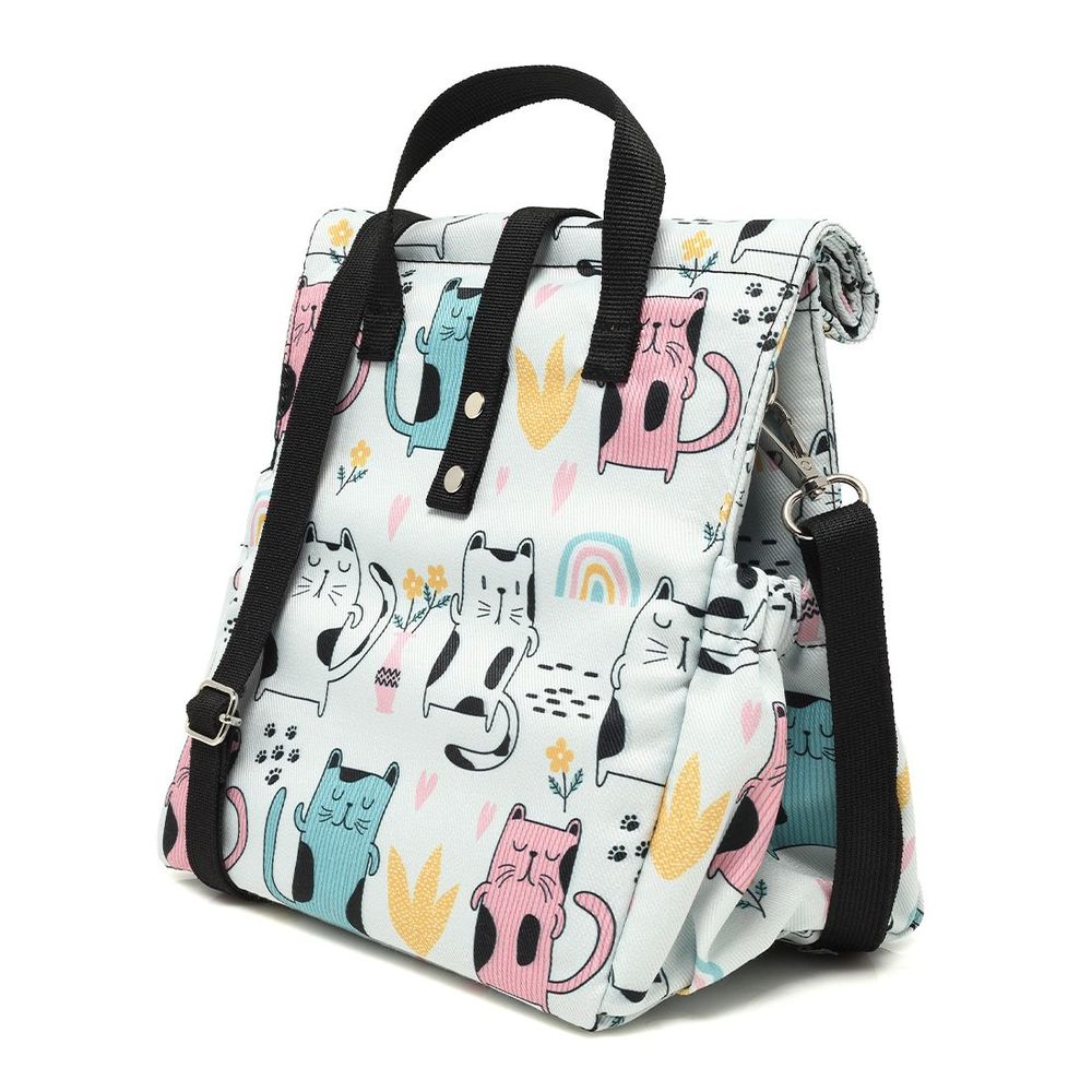 Gifts - Lunchbag Kitties with Black Strap - THE LUNCHBAGS