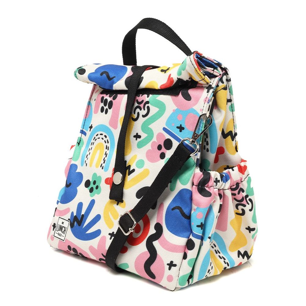 Repas pour enfant - Sac Isotherme à Repas Pop avec poignées noires - THE LUNCHBAGS