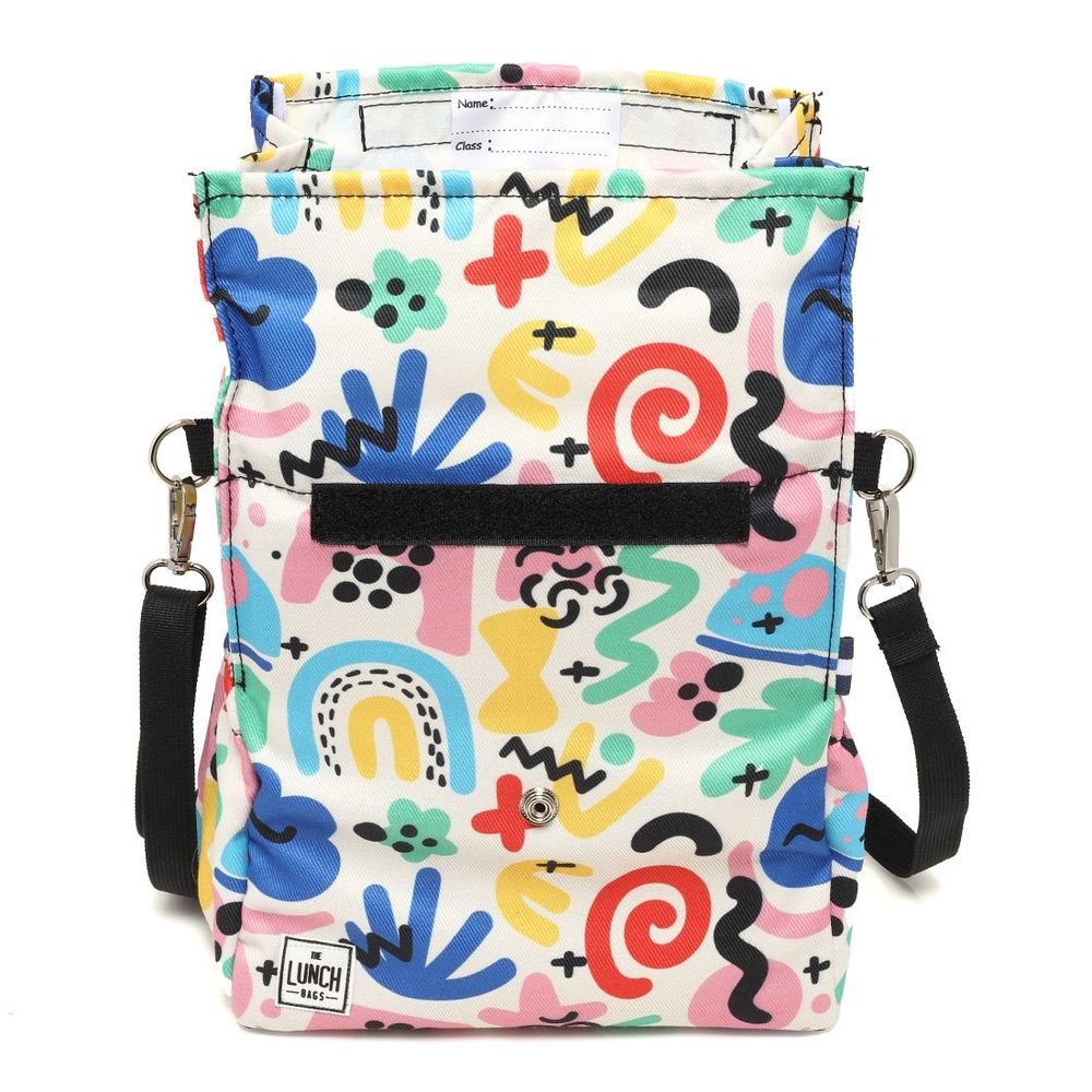 Repas pour enfant - Sac Isotherme à Repas Pop avec poignées noires - THE LUNCHBAGS