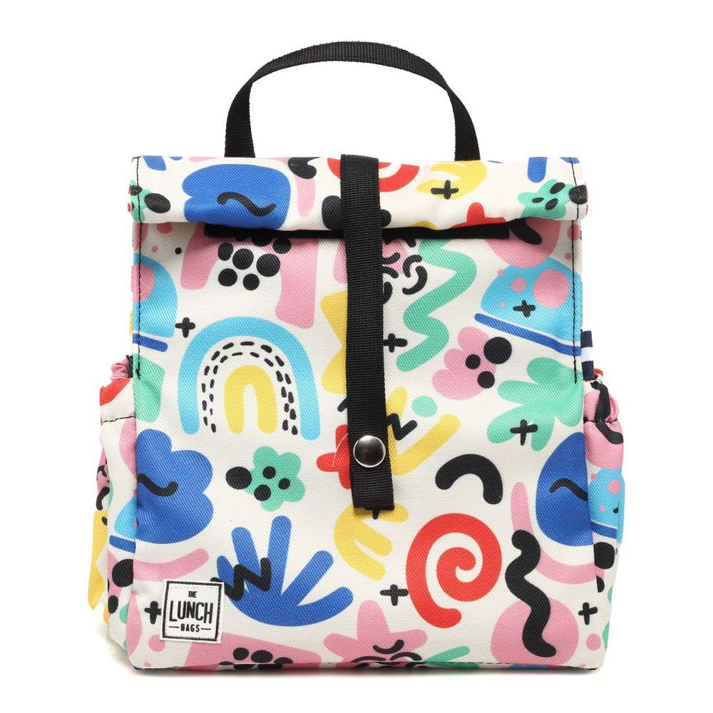 Repas pour enfant - Sac Isotherme à Repas Pop avec poignées noires - THE LUNCHBAGS