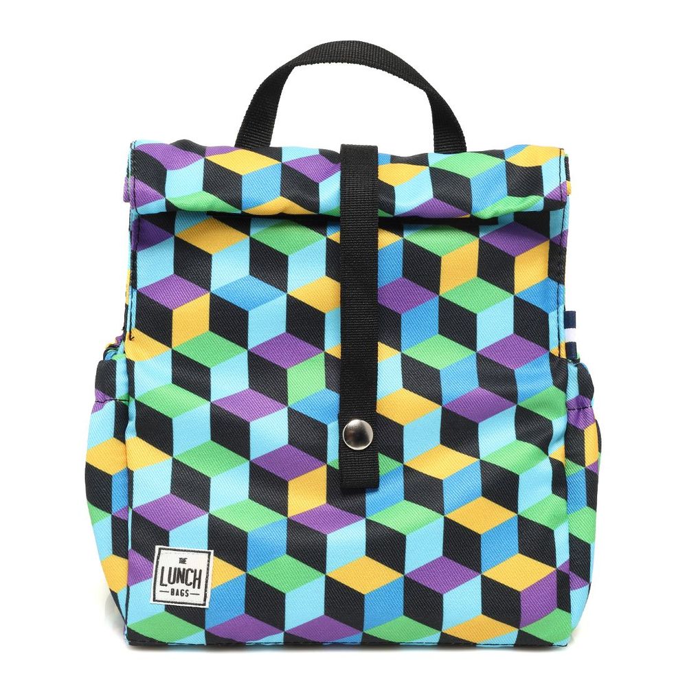 Cadeaux - Sac Isotherme à Repas Pixel avec poignées noires - THE LUNCHBAGS