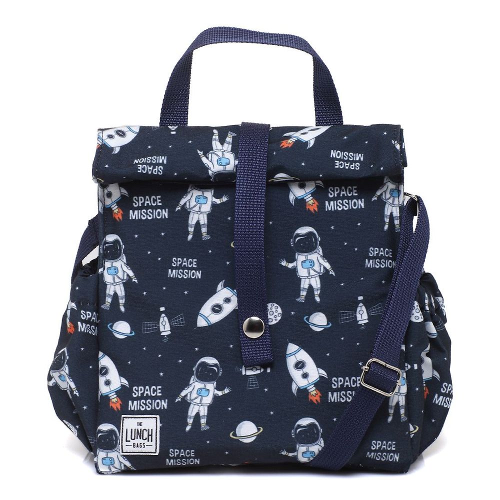 Gifts - Lunchbag Space with Blue Strap - THE LUNCHBAGS